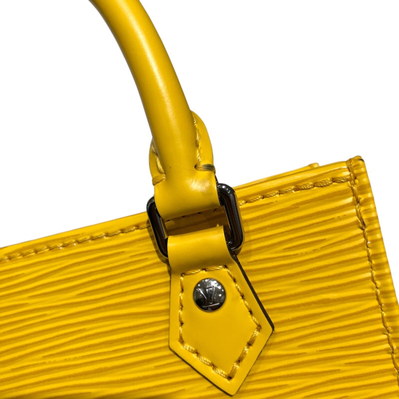 ルイ・ヴィトン LOUIS VUITTON プティット・サックプラ M81068 イエロー エピ レディース ショルダーバッグ