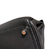 エルメス HERMES ケリー25 Z刻 ブラック　SV金具 トゴ レディース ハンドバッグ