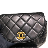 シャネル CHANEL マトラッセバックパック A10177 ブラック　ゴールド金具 ラムスキン レディース リュック・デイパック