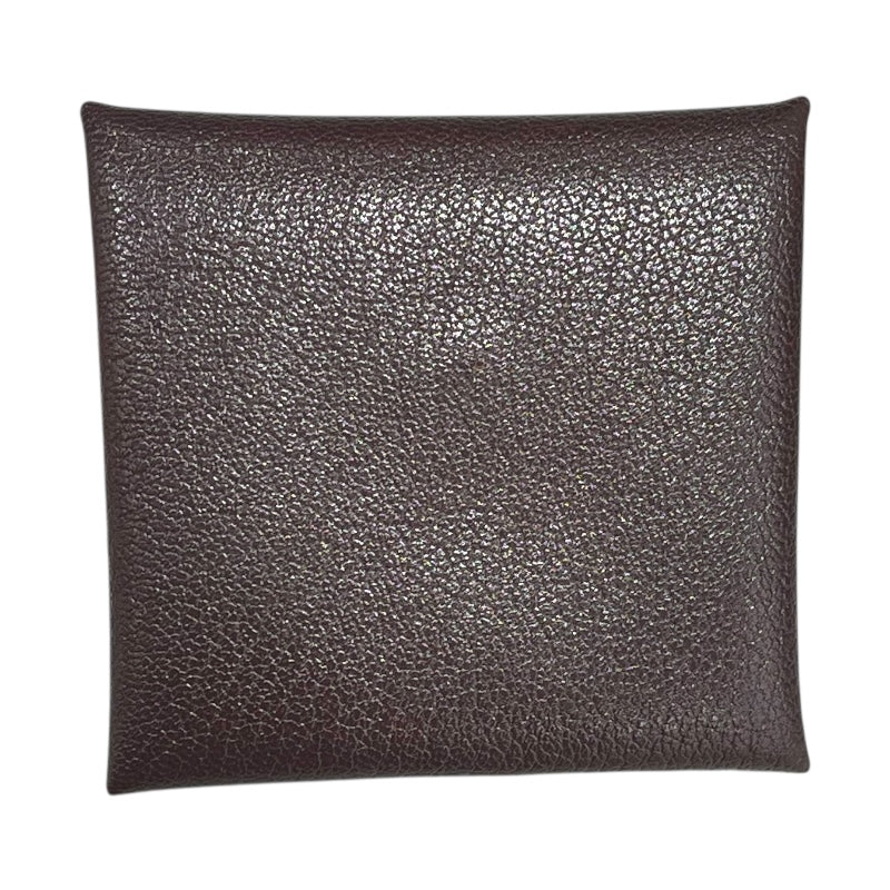 エルメス HERMES バスティア B刻 ルージュセリエ エプソン ユニセックス コインケース