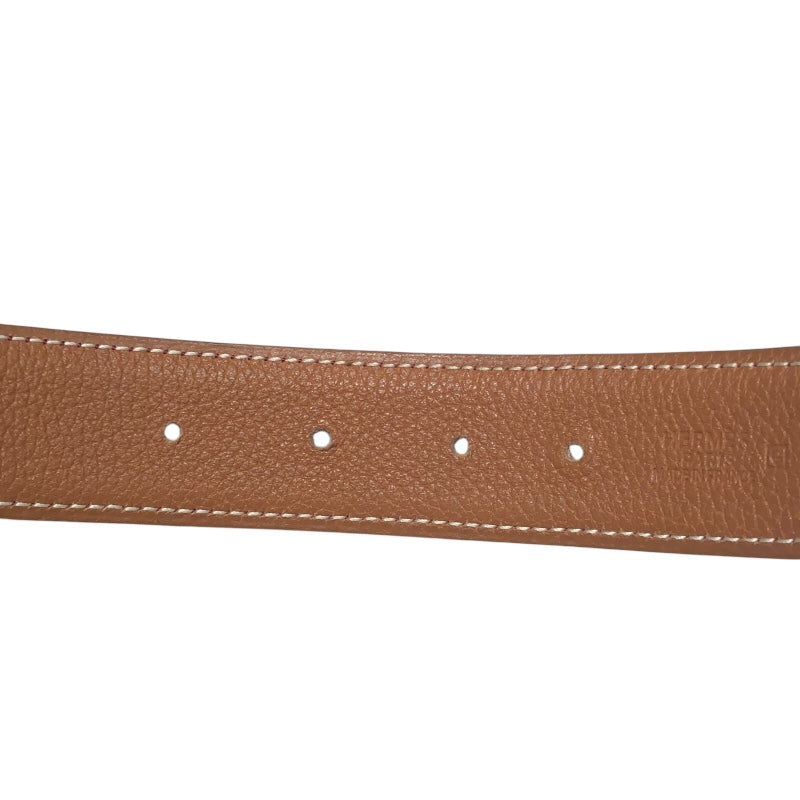エルメス HERMES コンスタンスベルト　75㎝ □G刻 ルージュアッシュ/ゴールド ボックスカーフ ボックスカーフ/トゴ レディース ベルト