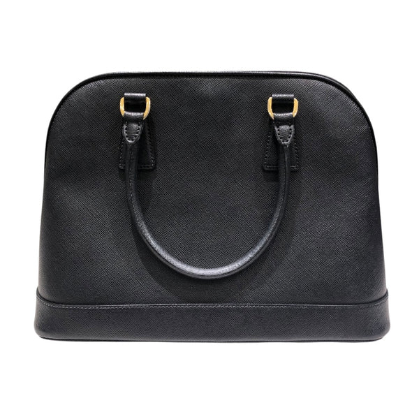 プラダ PRADA サフィアーノハンドバッグ 1BA567 ブラック/GD金具 サフィアーノハンドバッグ レディース ハンドバッグ