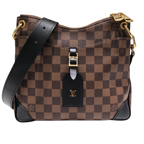 ルイ・ヴィトン LOUIS VUITTON オデオンPM N50064 ブラウン PVC レディース ショルダーバッグ