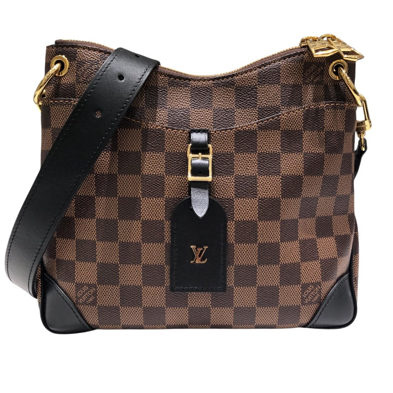 ルイ・ヴィトン LOUIS VUITTON オデオンPM N50064 ブラウン PVC レディース ショルダーバッグ