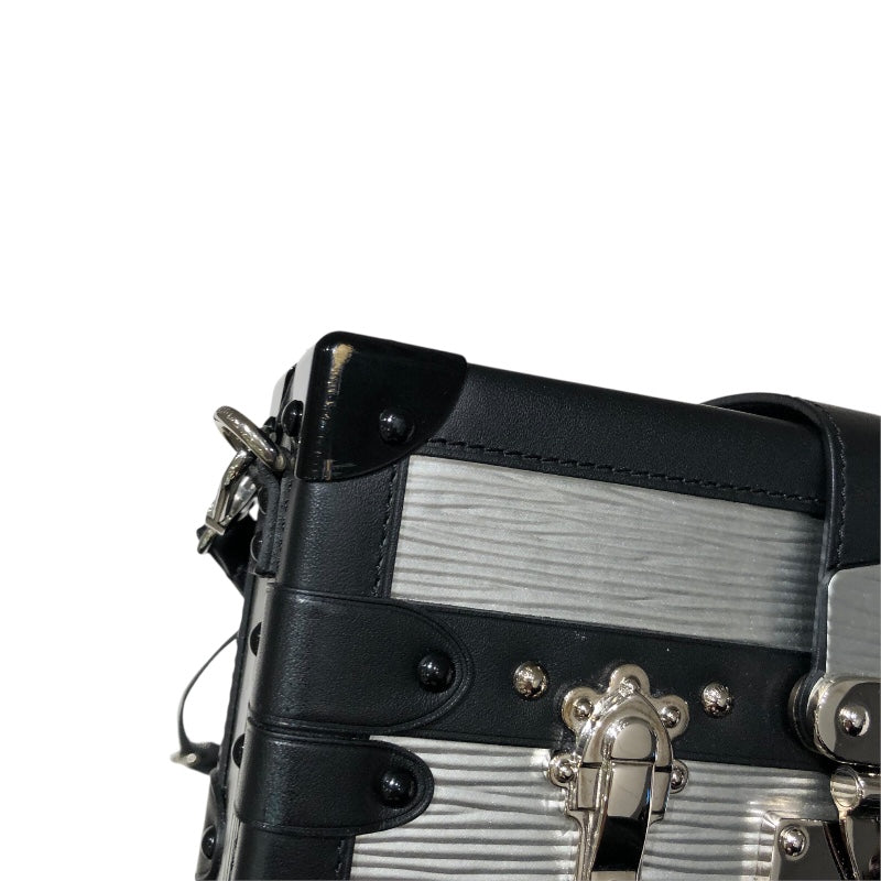 ルイ・ヴィトン LOUIS VUITTON プティットマル M55309 シルバー　SV金具 メトリックエピ メンズ ショルダーバッグ