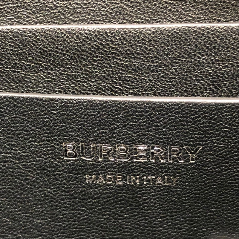 BURBERRY ショルダーバッグ ボディバッグ ブラック レザー ホースフェリ バーバリー BURBERRY ホースフェリシーショルダーバッグ ブラック
