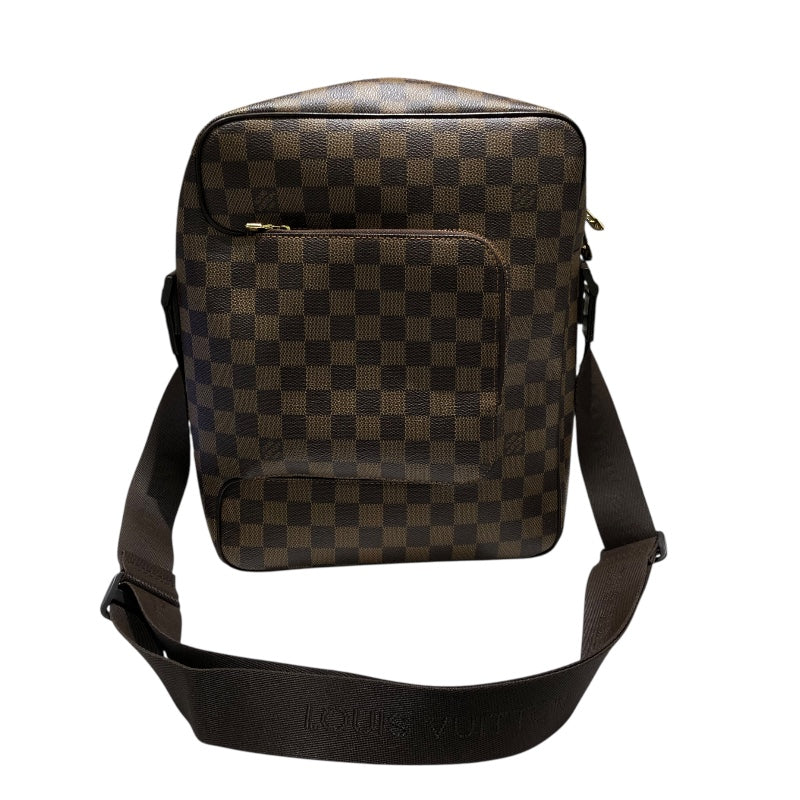 ルイ・ヴィトン LOUIS VUITTON オラフMM N41441 ブラウン PVC ユニセックス ショルダーバッグ