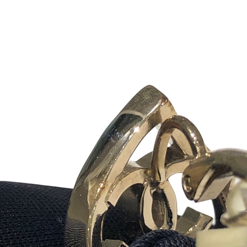 シャネル CHANEL ココマークハートイヤリング ゴールド メタル レディース イヤリング