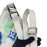 ルイ・ヴィトン LOUIS VUITTON ディスカバリー・バムバッグPM M45759 ホワイト モノグラム・ウォーターカラー メンズ ボディバッグ
