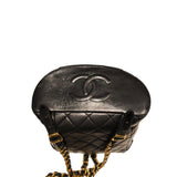 シャネル CHANEL マトラッセバックパック A10177 ブラック　ゴールド金具 ラムスキン レディース リュック・デイパック