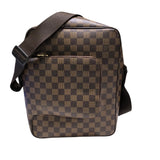 ルイ・ヴィトン LOUIS VUITTON オラフMM N41441 ブラウン PVC ユニセックス ショルダーバッグ