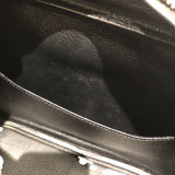 エルメス HERMES プリュム28 □ ブラック　SV金具 エプソン レディース ハンドバッグ