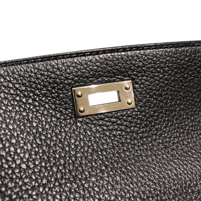 エルメス HERMES ケリー25 Z刻 ブラック　SV金具 トゴ レディース ハンドバッグ