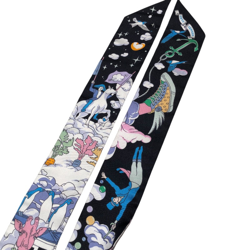 エルメス HERMES ツイリー SUR MON NUAGE シルク レディース スカーフ