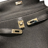 エルメス HERMES ケリー25 Z刻 ブラック　SV金具 トゴ レディース ハンドバッグ