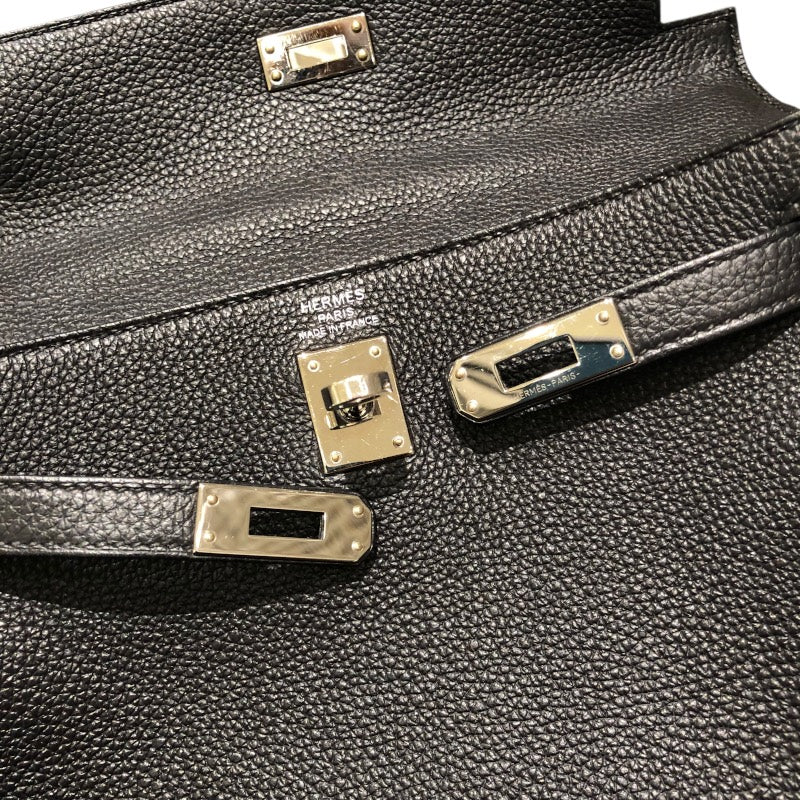 エルメス HERMES ケリー25 Z刻 ブラック　SV金具 トゴ レディース ハンドバッグ