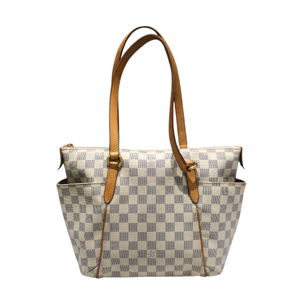 ルイ・ヴィトン LOUIS VUITTON トータリーPM N51261 ホワイト PVC レディース ハンドバッグ