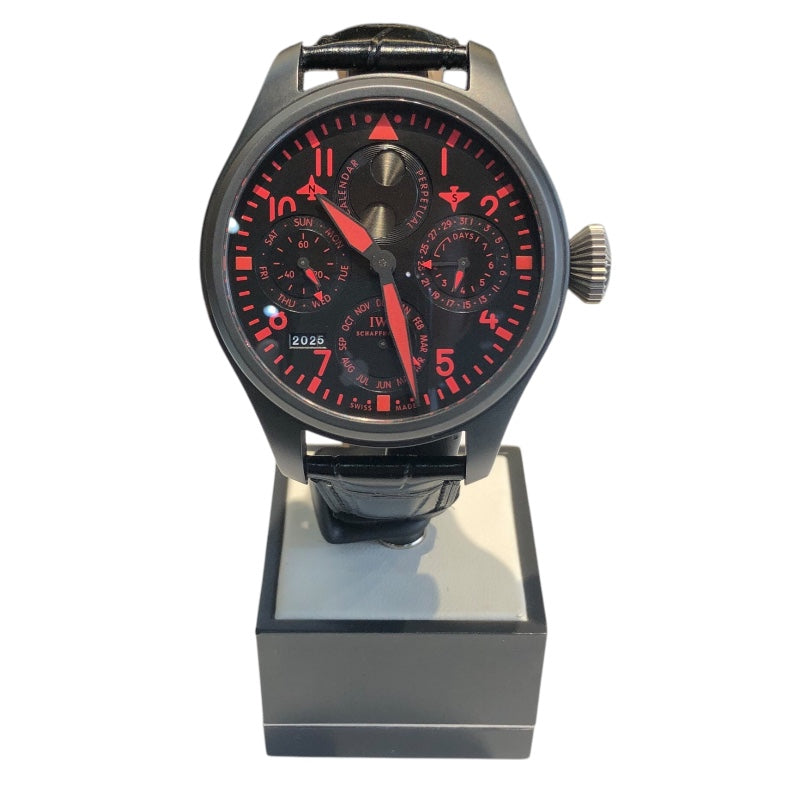 インターナショナルウォッチカンパニー IWC パイロット・ウォッチ・パーペチュアル・カレンダー 　トップガン　ブティック・エディション IW502903 セラミック メンズ 腕時計
