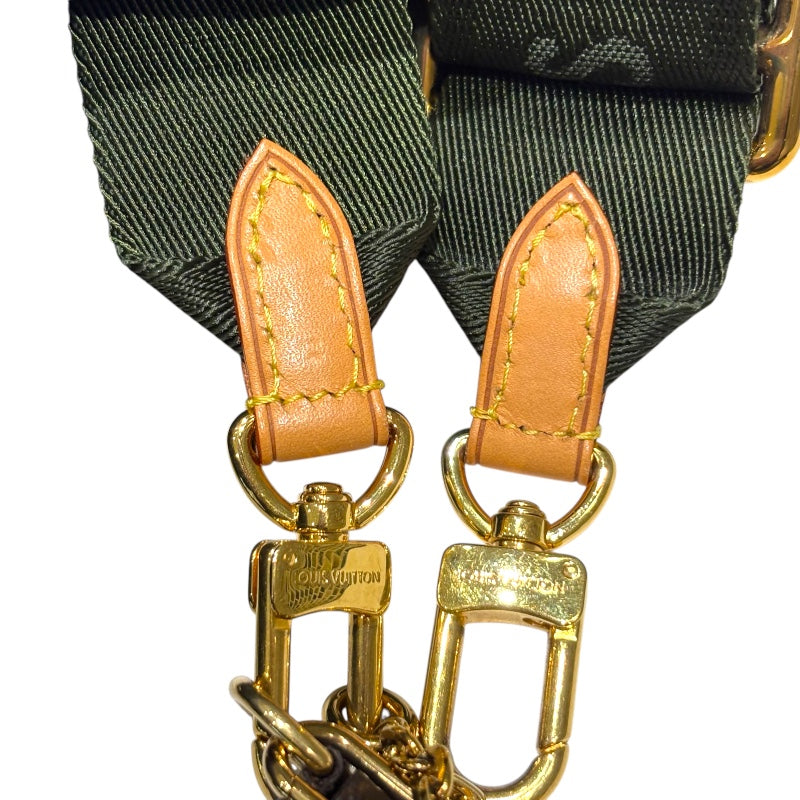 ルイ・ヴィトン LOUIS VUITTON ミュルティ・ポシェット・アクセソワール M44813 緑 モノグラム ユニセックス ショルダーバッグ