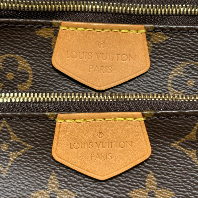 ルイ・ヴィトン LOUIS VUITTON ミュルティ・ポシェット・アクセソワール M44813 緑 モノグラム ユニセックス ショルダーバッグ