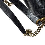 シャネル CHANEL 2WAYチェーントートバッグ A67155 ブラック GD金具 キャビアスキン レディース ハンドバッグ