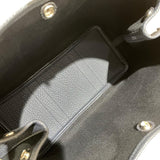 エルメス HERMES ガーデンパーティTPM Z刻 ブラック・ブルーインディゴ　SV金具 トワル・ネゴンダ レディース トートバッグ