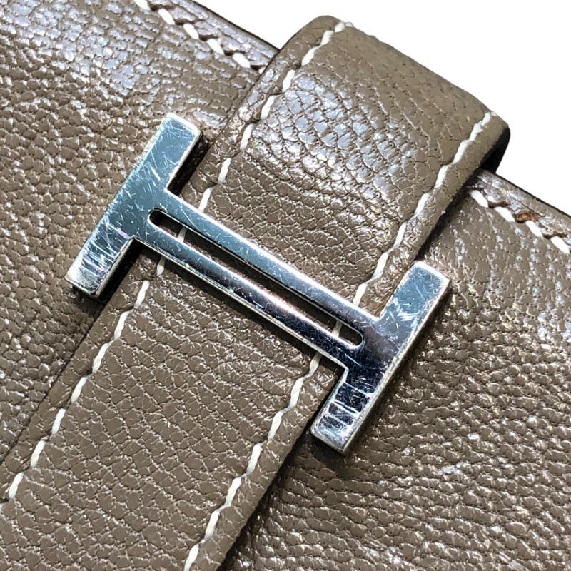 エルメス HERMES ベアンミニ Z刻印 エトゥープ x シルバー金具 シェーブル レディース カードケース | 中古ブランドリユースショップ  OKURA(おお蔵)