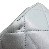 シャネル CHANEL 親バッグ A04193 ライトブルー/シルバー金具 カーフ レディース ハンドバッグ