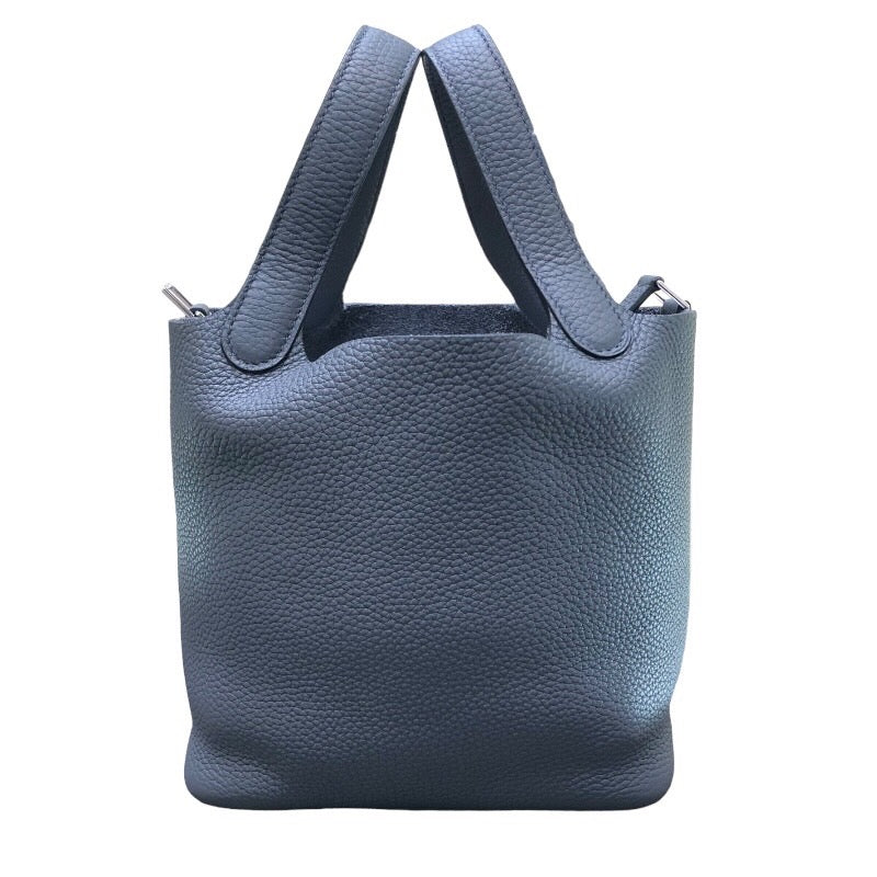 エルメス HERMES ピコタンロックPM W刻印 グリミスティ シルバー金具 トリヨンクレマンス レディース ハンドバッグ