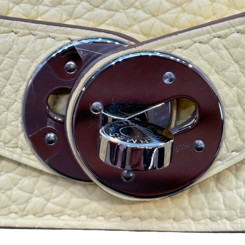 エルメス HERMES リンディ26 B刻 リモンチェッロ×シルバー金具