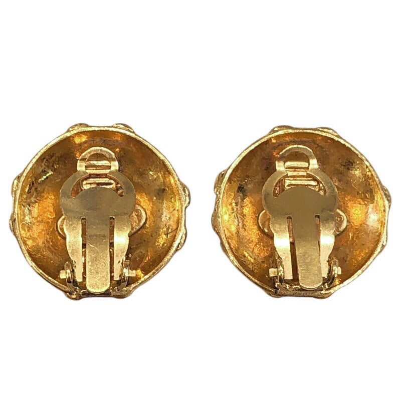シャネル CHANEL トリプルココマークイヤリング ゴールド メタル/GP アクセサリー