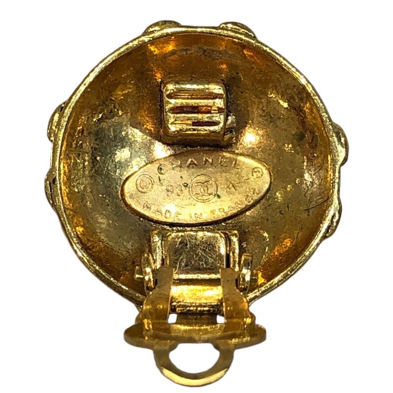 シャネル CHANEL トリプルココマークイヤリング ゴールド メタル/GP アクセサリー