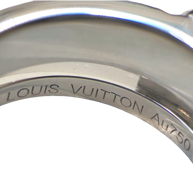 ルイ・ヴィトン LOUIS VUITTON バーグロットイット ダイヤリングGM 750WG/ダイヤモンド ジュエリー