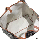 ゴヤール GOYARD サンルイGM ブラック・ブラウン PVC ユニセックス トートバッグ