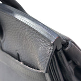 エルメス HERMES バーキン30 □M刻印 ブラック×シルバー金具 トゴ レディース ハンドバッグ