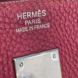 エルメス HERMES バーキン40 □N刻印 トスカ×シルバー金具 トゴ レディース ハンドバッグ