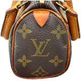 ルイ・ヴィトン LOUIS VUITTON ミニ スピーディ M41534 ブラウン モノグラム・キャンバス  レディース ボストンバッグ