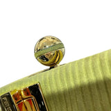 フェンディ FENDI ビーカブークリック 8BP118 グリーン　GD金具 スウェード レディース ショルダーバッグ