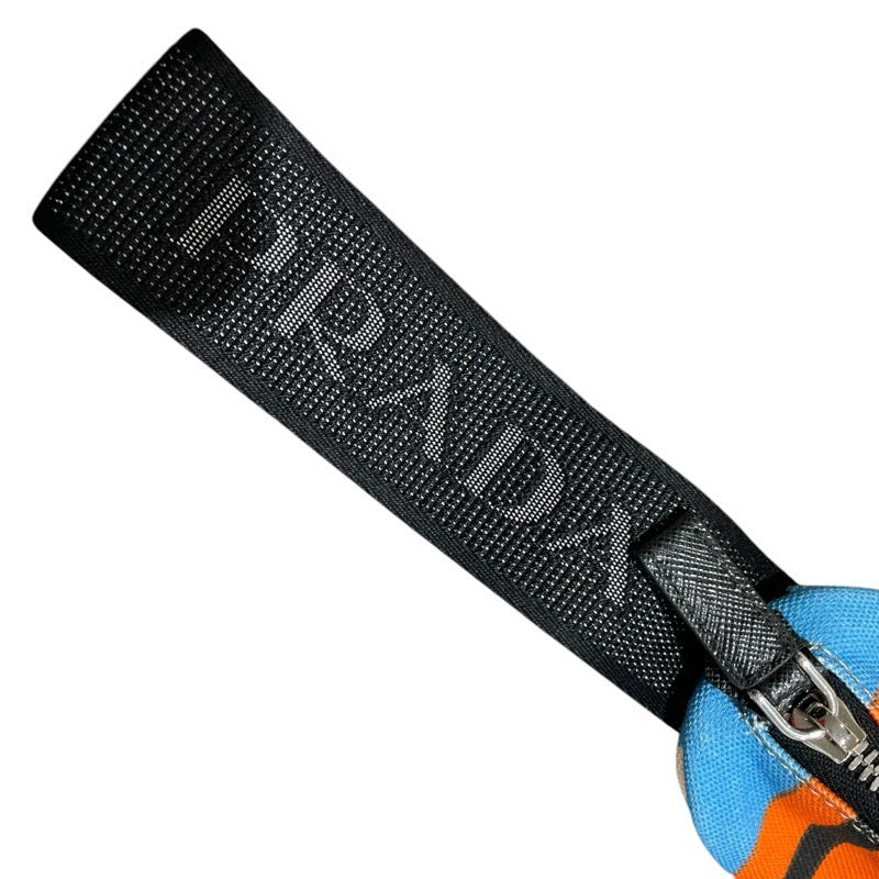 プラダ PRADA トライアングルクラッチバッグ 2NE053 カナパキャンパス ユニセックス クラッチバッグ