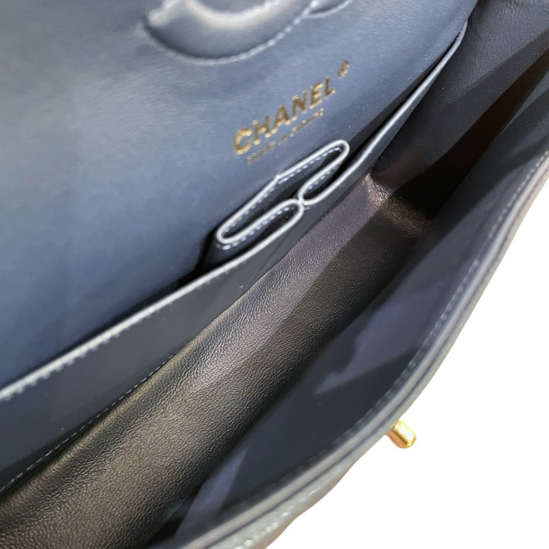 シャネル CHANEL マトラッセ25 A01112 25番台 メタリックブルー