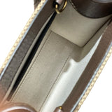 グッチ GUCCI ジャンボGGミニトートバッグ 699406 ブラウン　GD金具 GGキャンパス ユニセックス ショルダーバッグ