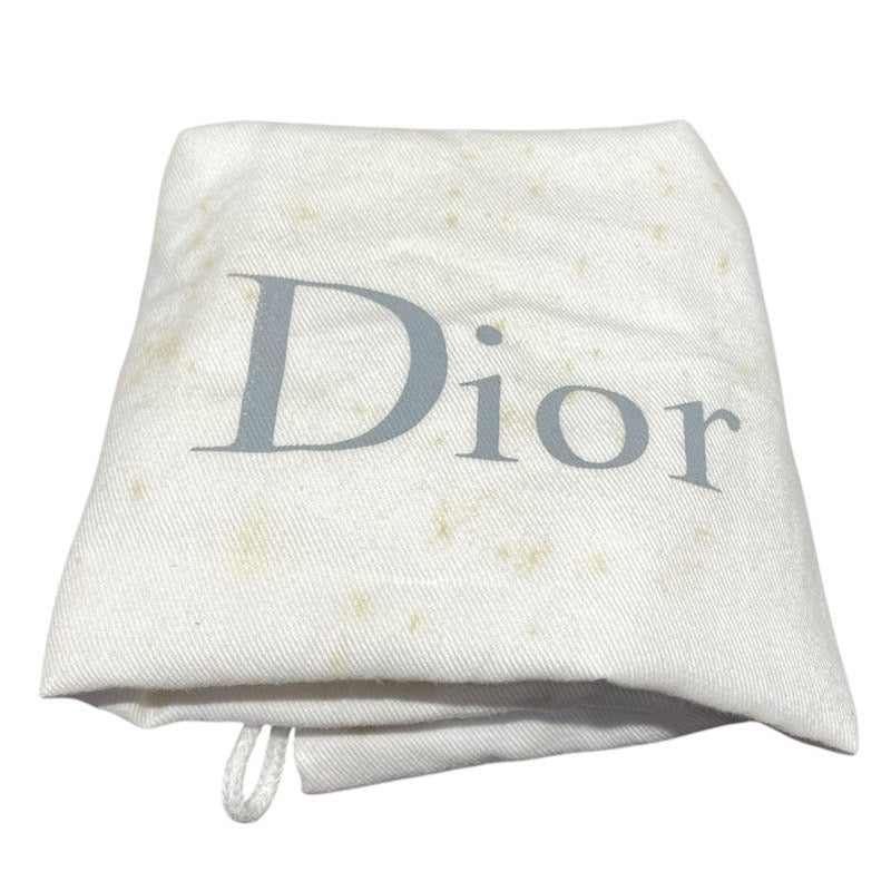 クリスチャン・ディオール Christian Dior レディーディオールミニ ブラック　GD金具 カーフ/ビーズ レディース ショルダーバッグ