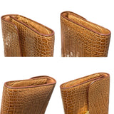 エルメス HERMES コンスタンスロングトゥーゴー ゴールド アリゲーターマット/B刻/GD金具 ユニセックス ショルダーバッグ