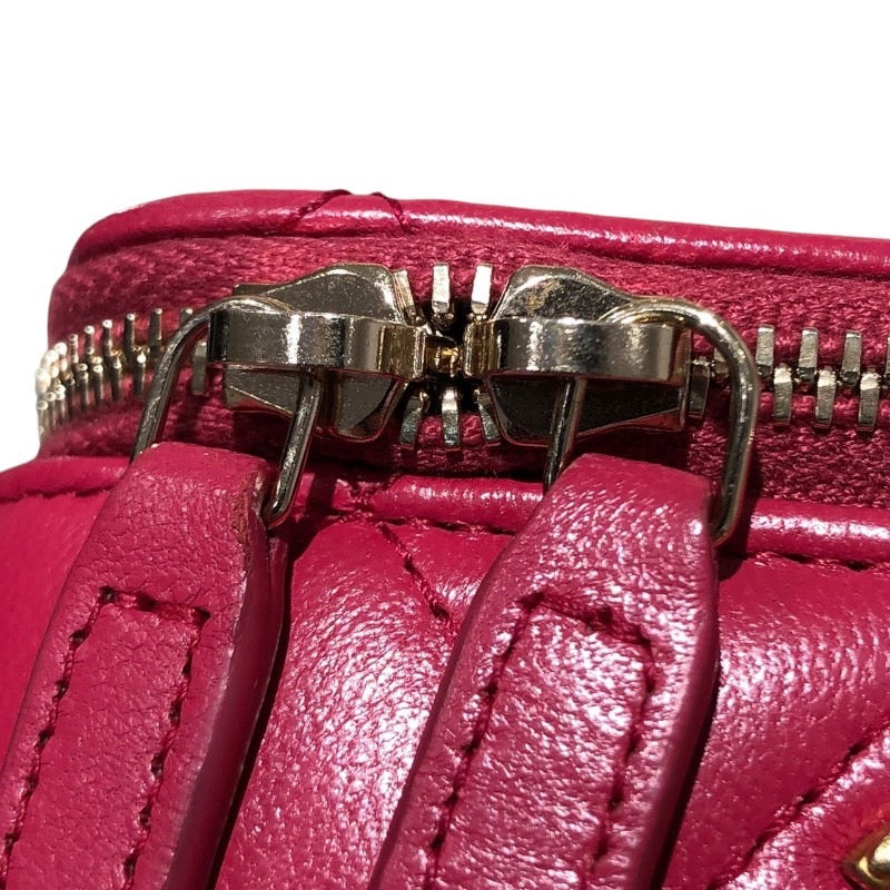 シャネル CHANEL スモールバニティバッグ AP1447 ピンク　GD金具 ラムスキン レディース ショルダーバッグ