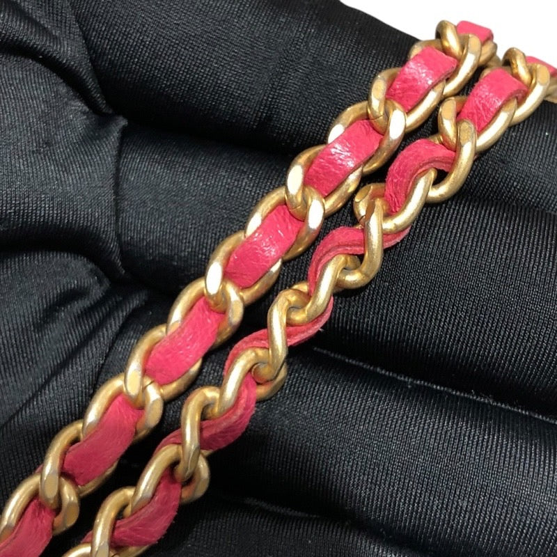 シャネル CHANEL スモールバニティバッグ AP1447 ピンク　GD金具 ラムスキン レディース ショルダーバッグ