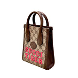 グッチ GUCCI インターロッキングG ミニトート GUCCI TIGER 671623 GGスプリーム ユニセックス ハンドバッグ