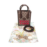 グッチ GUCCI インターロッキングG ミニトート GUCCI TIGER 671623 GGスプリーム ユニセックス ハンドバッグ