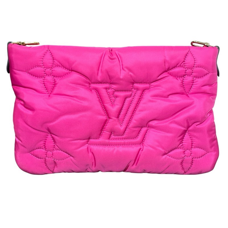 ルイ・ヴィトン LOUIS VUITTON マキシミュルティ・ポシェット・アクセソワ―ル M58980 ワール・フューシャ モノグラム・リサイクルナイロン レディース ショルダーバッグ