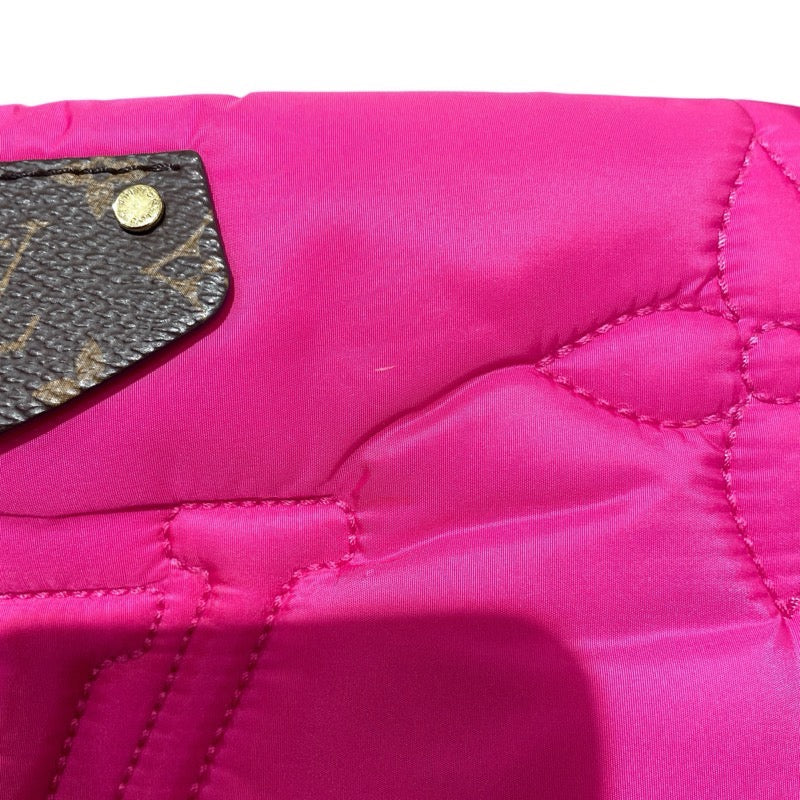 ルイ・ヴィトン LOUIS VUITTON マキシミュルティ・ポシェット・アクセソワ―ル M58980 ワール・フューシャ モノグラム・リサイクルナイロン レディース ショルダーバッグ