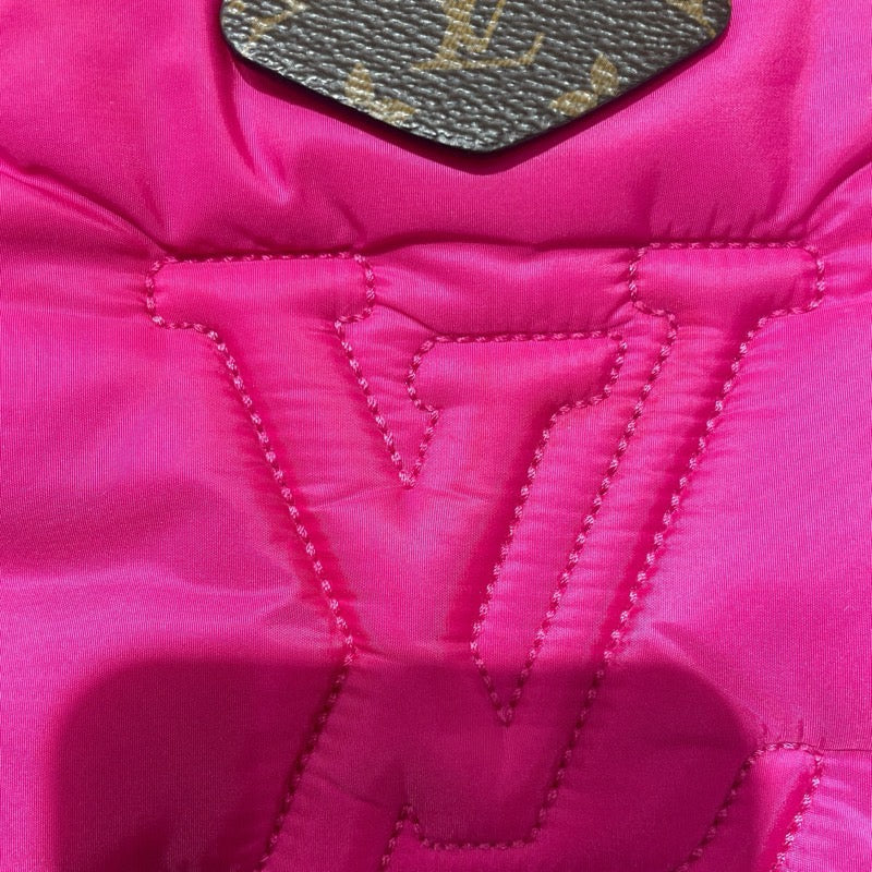 ルイ・ヴィトン LOUIS VUITTON マキシミュルティ・ポシェット・アクセソワ―ル M58980 ワール・フューシャ モノグラム・リサイクルナイロン レディース ショルダーバッグ
